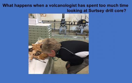 Volcanologist Jocelyn McPhie discovers new volcanic textures in the Surtsey Core Lab